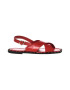 Love Moschino Sandale de piele cu catarama - Pled.ro