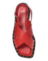 Love Moschino Sandale de piele cu catarama - Pled.ro