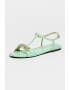 Love Moschino Sandale de piele cu lant decorativ - Pled.ro