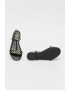 Love Moschino Sandale de piele cu lant decorativ - Pled.ro