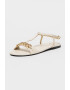 Love Moschino Sandale de piele cu lant decorativ - Pled.ro