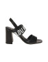 Love Moschino Sandale din piele cu bareta cu logo - Pled.ro