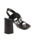 Love Moschino Sandale din piele cu bareta cu logo - Pled.ro