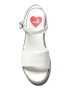 Love Moschino Sandale din piele ecologica cu talpa wedge - Pled.ro