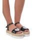 Love Moschino Sandale flatform din piele - Pled.ro