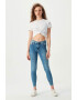 LTB Blugi skinny crop Tanya - Pled.ro