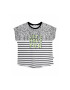 LTB Tricou cu dungi si animal print Raweso - Pled.ro