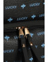 Lucky Bees Rucsac de piele ecologica cu imprimeu logo - Pled.ro