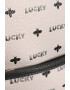 Lucky Bees Rucsac de piele ecologica cu imprimeu logo - Pled.ro