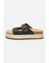 Lumberjack Papuci flatform din piele Ludmilla - Pled.ro