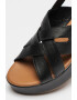 Lumberjack Sandale din piele cu talpa wedge Johanna - Pled.ro