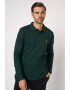 Lyle & Scott Bluza polo din material pique cu logo brodat discret - Pled.ro