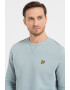 Lyle & Scott Bluza sport din bumbac cu decolteu la baza gatului - Pled.ro