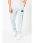 Lyle & Scott Pantaloni sport din bumbac cu aplicatie logo - Pled.ro