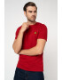 Lyle & Scott Tricou din material ce nu retine umezeala cu decolteu la baza gatului - Pled.ro