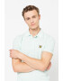 Lyle & Scott Tricou polo din material pique cu broderie logo discreta - Pled.ro