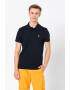 Lyle & Scott Tricou polo din material pique cu broderie logo discreta - Pled.ro