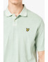 Lyle & Scott Tricou polo relaxed fit cu broderie logo discreta - Pled.ro