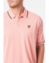 Lyle & Scott Tricou polo supradimensionat cu detaliu logo - Pled.ro