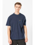 Lyle & Scott Tricou supradimensionat din bumbac cu buzunar pe piept - Pled.ro