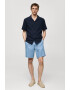 Mango Bermude din chambray Tony - Pled.ro