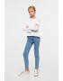 Mango Blugi skinny cu talie medie - Pled.ro