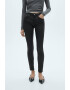 Mango Blugi skinny push-up cu talie medie - Pled.ro