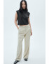 Mango Bluza crop tricotata Clint - Pled.ro