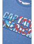 Mango Bluza cu imprimeu Captain America - Pled.ro