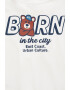 Mango Bluza de bumbac cu imprimeu urs Born - Pled.ro