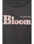 Mango Bluza de trening cu imprimeu text Bloom - Pled.ro