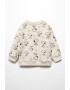 Mango Bluza de trening de bumbac cu Snoopy - Pled.ro