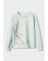 Mango Bluza sport cu imprimeu Bugs Bunny - Pled.ro