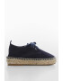 Mango Espadrile de piele intoarsa Jimmy - Pled.ro