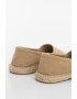 Mango Espadrile din piele intoarsa Yute - Pled.ro