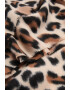 Mango Fular cu animal print Pardo - Pled.ro