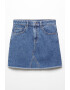 Mango Fusta de denim Row - Pled.ro