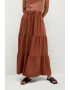 Mango Fusta maxi cu snur in talie Bambu - Pled.ro