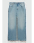 Mango Fusta maxi din denim cu slit frontal Amaia - Pled.ro