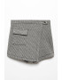 Mango Fusta-pantalon cu model houndstooth Pilar - Pled.ro