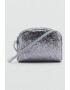 Mango Geanta crossbody stralucitoare Disco - Pled.ro