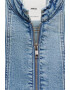 Mango Jacheta crop de denim Candela - Pled.ro