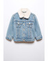 Mango Jacheta de denim cu captuseala de blana shearling sintetica Elliot - Pled.ro