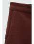 Mango Pantaloni bootcut din bumbac Velveton - Pled.ro