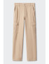 Mango Pantaloni cargo cu talie inalta New - Pled.ro