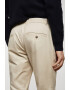 Mango Pantaloni chino slim fit Barna - Pled.ro