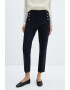 Mango Pantaloni crop Botones - Pled.ro