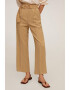 Mango Pantaloni crop cu o curea Lol - Pled.ro