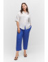 Mango Pantaloni crop de in cu snur - Pled.ro