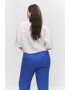 Mango Pantaloni crop de in cu snur - Pled.ro